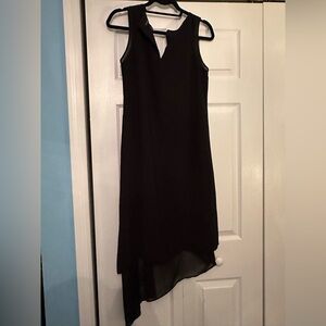 Elegant Black Sleeveless Dress